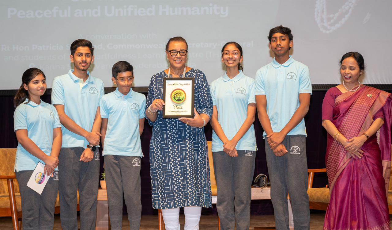 Commonwealth Secretary-General receives Heartfulness Changemaker Award