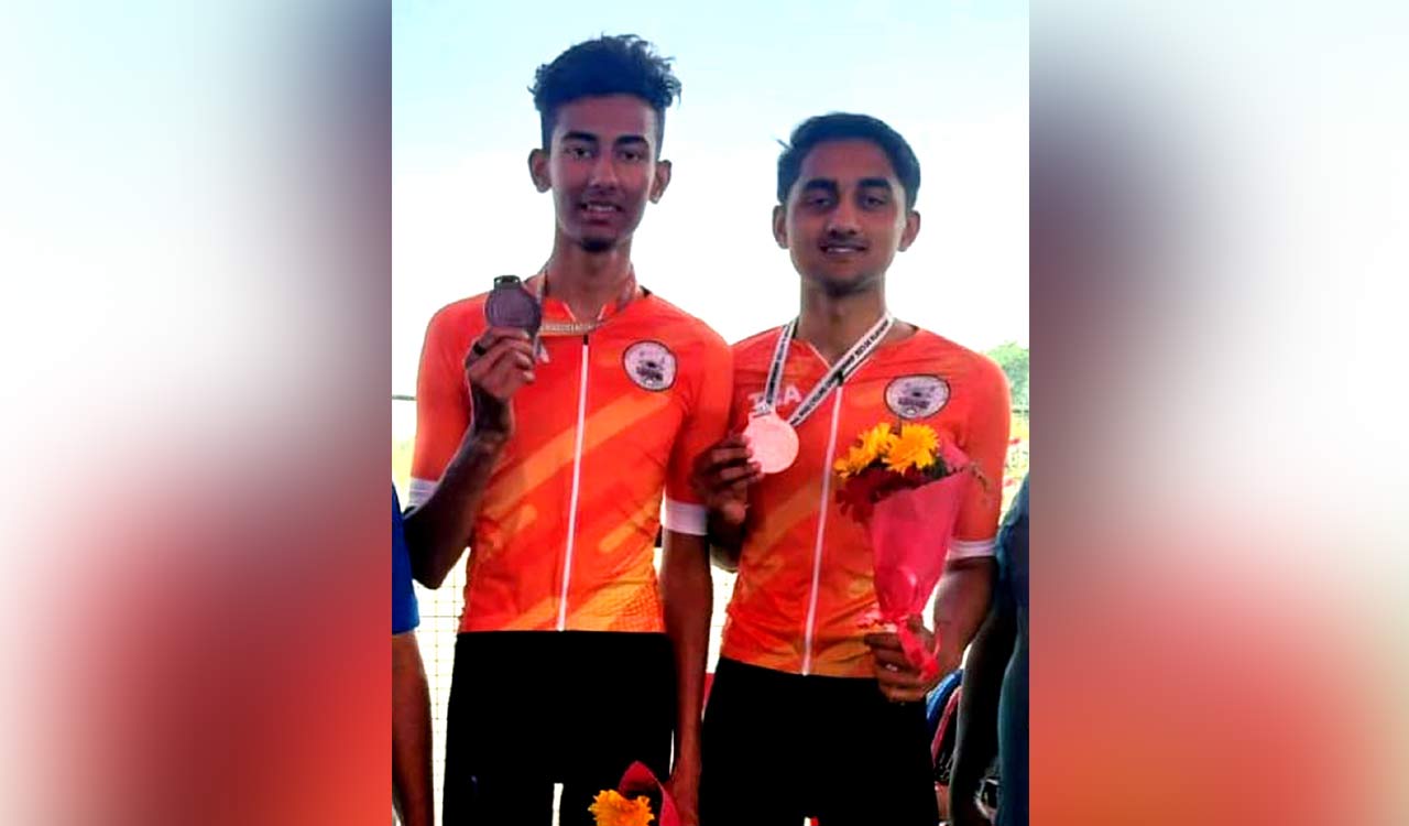 Telangana cyclists bag two medals