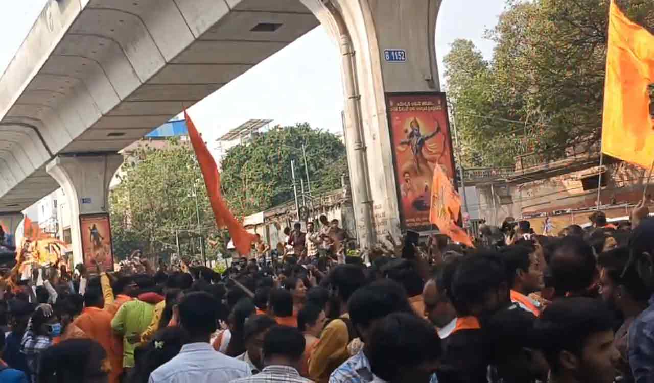 Festive atmosphere in Hyderabad, ahead of consecration ceremony