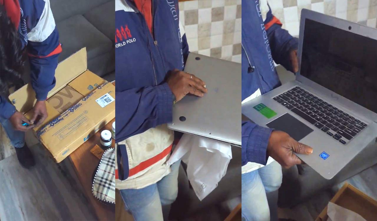 Man gets ‘old discarded’ laptop instead of Rs 1.13 lakh model-Telangana Today