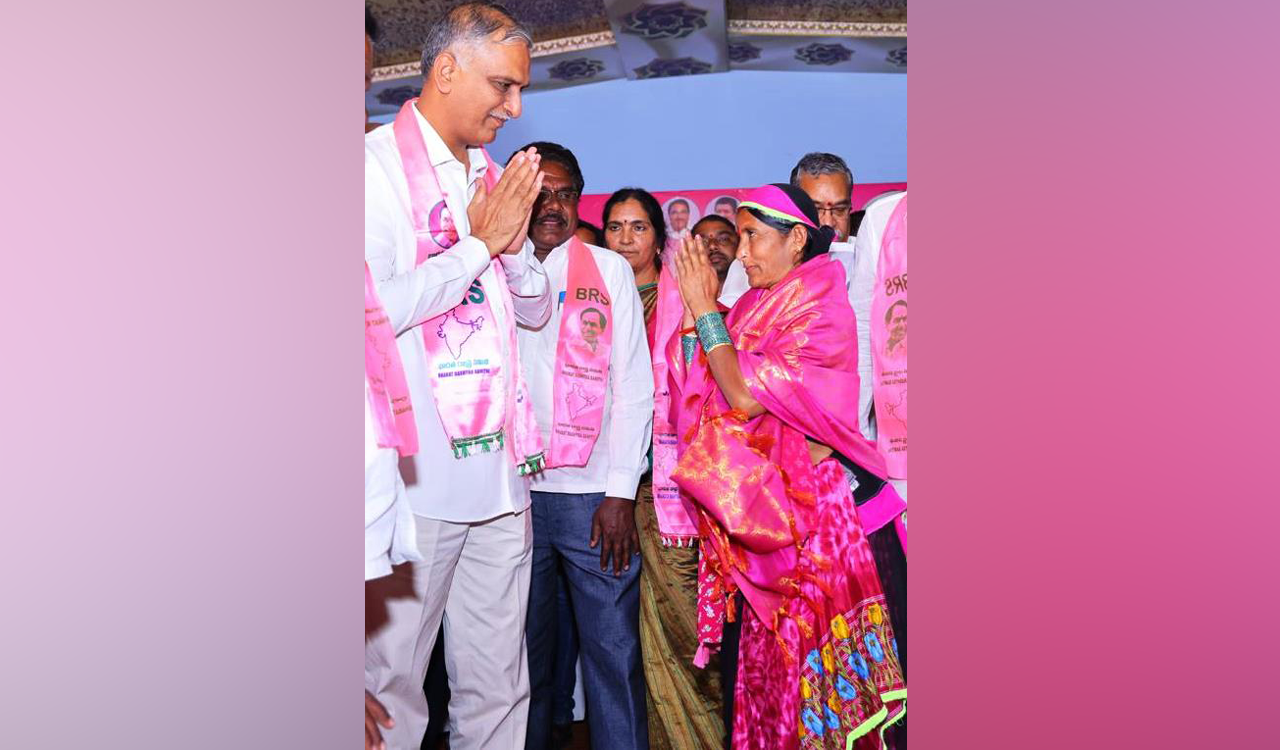 Revanth Reddy degrading post of CM, says Harish Rao