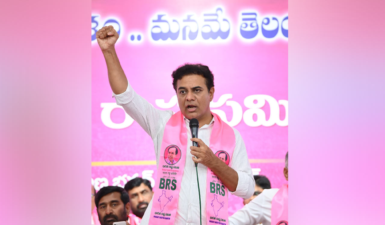 Modi shooting at BRS off Revanth Reddy’s shoulder, says KTR