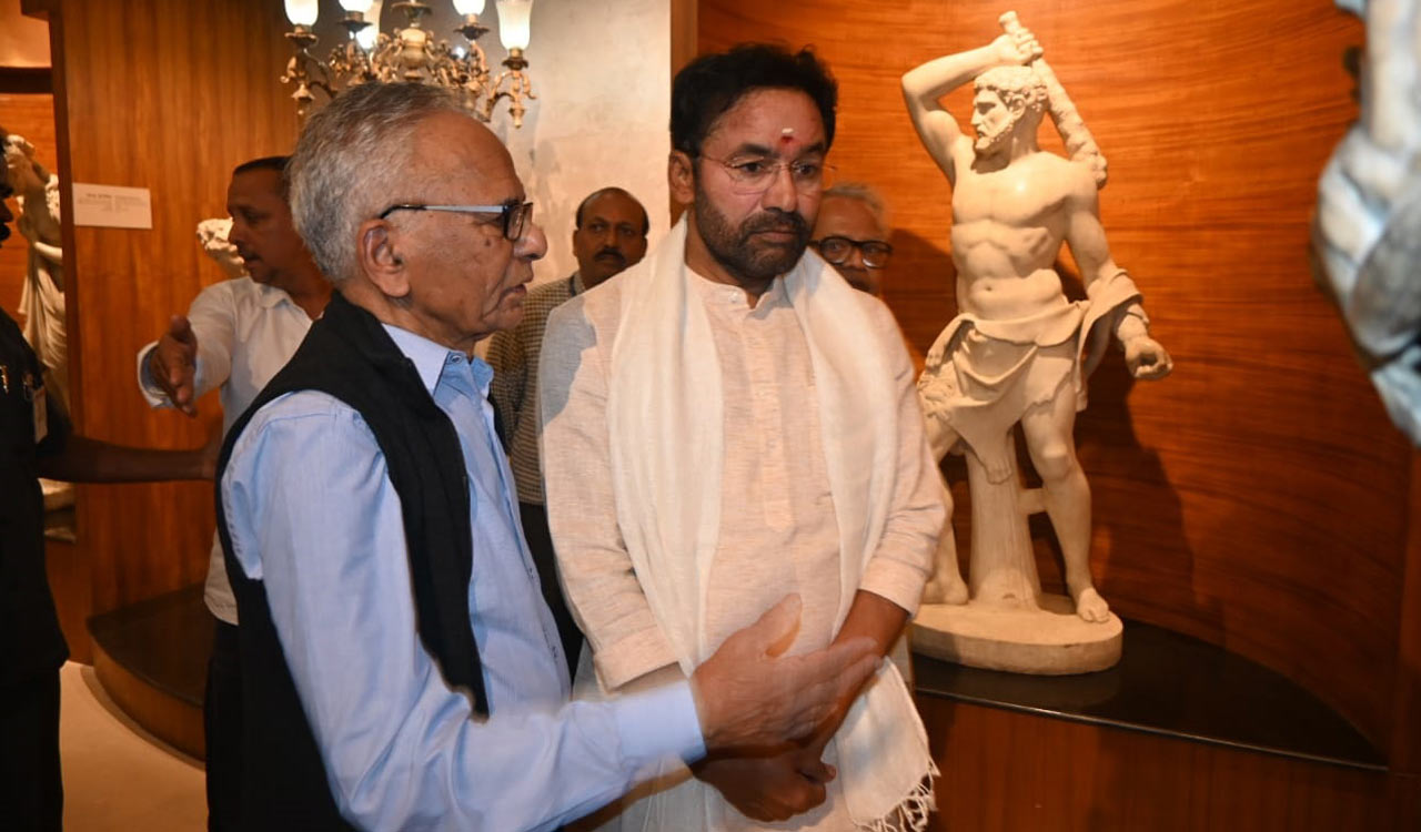 Kishan Reddy inaugurates new galleries at Salar Jung Museum in Hyderabad