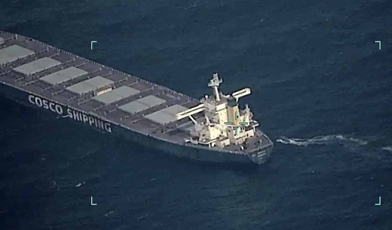 Watch: Navy rescues MV Lila Norfolk crew including 15 Indians