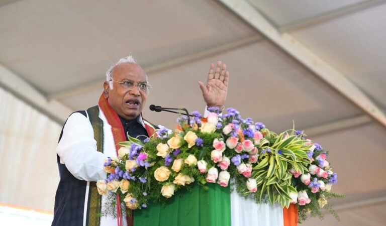 INDIA bloc approves Mallikarjun Kharge as chairperson