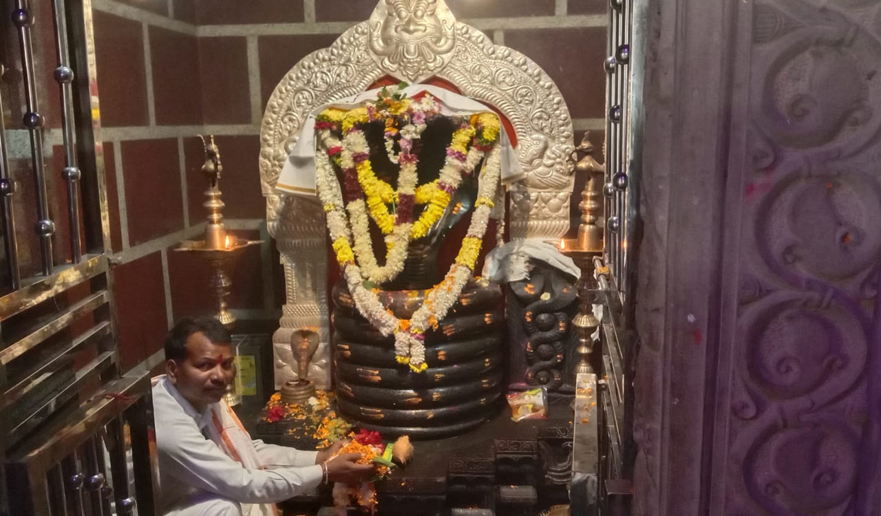 Adilabad: Nagoba temple’s first anniversary celebrated