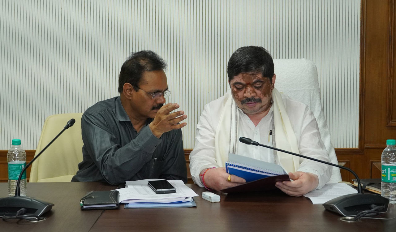 Minister Ponnam Prabhakar asks officials to work towards development of BCs