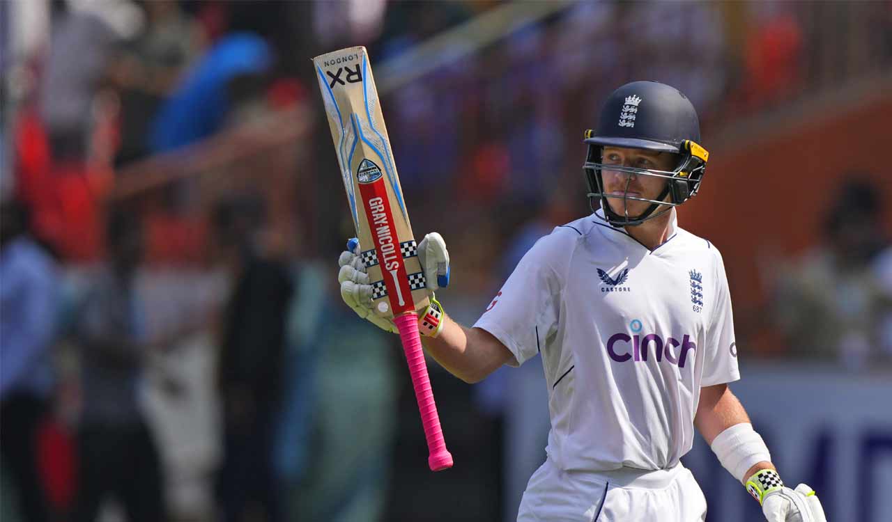 Pope’s 196 takes England to 420, sets India 231-run target