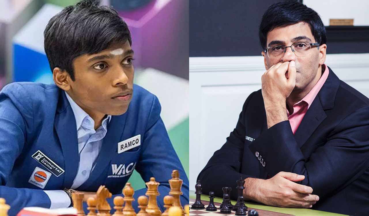 Praggnanandhaa overtakes Viswanathan Anand as India’s No.1