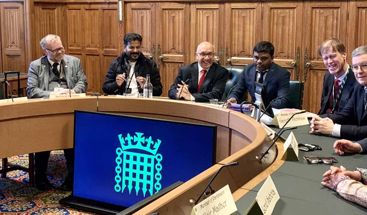 Strengthening democracy imperative to solve world problems: Revanth at Westminster