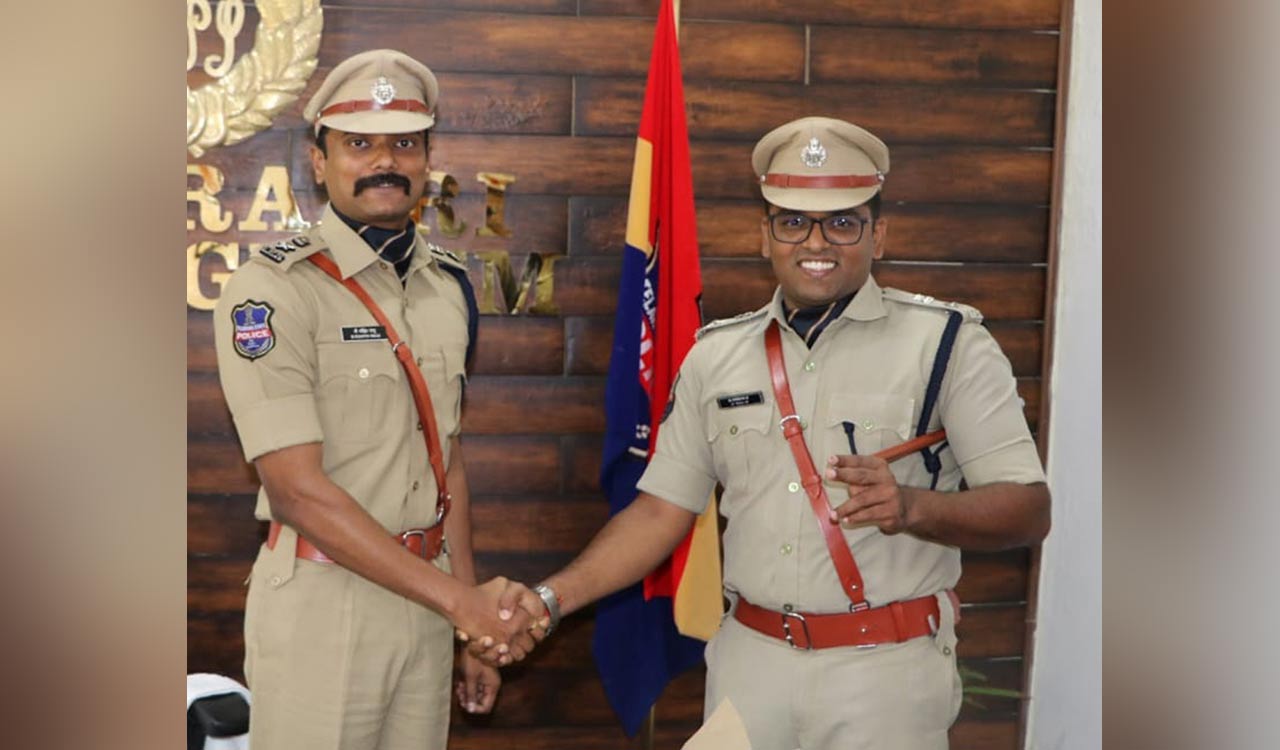 Rohith Raju takes charge as Kothagudem SP