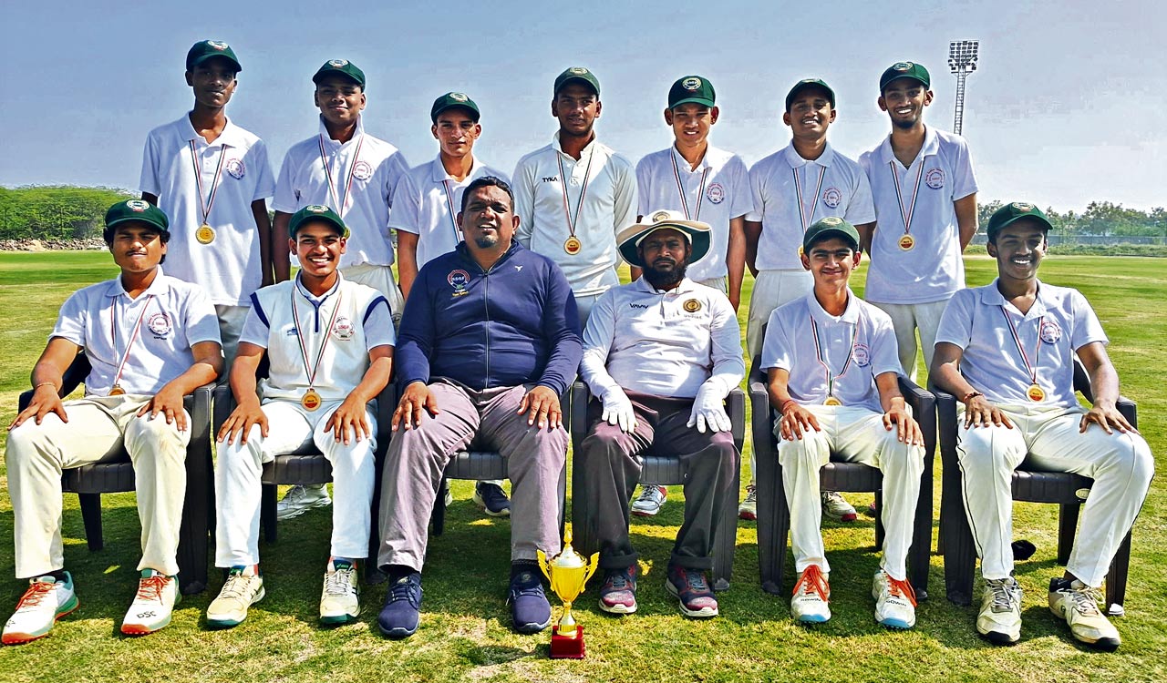 Nihal bowls SSGF Hyderabad to victory over Karnataka in Junior National Cricket League