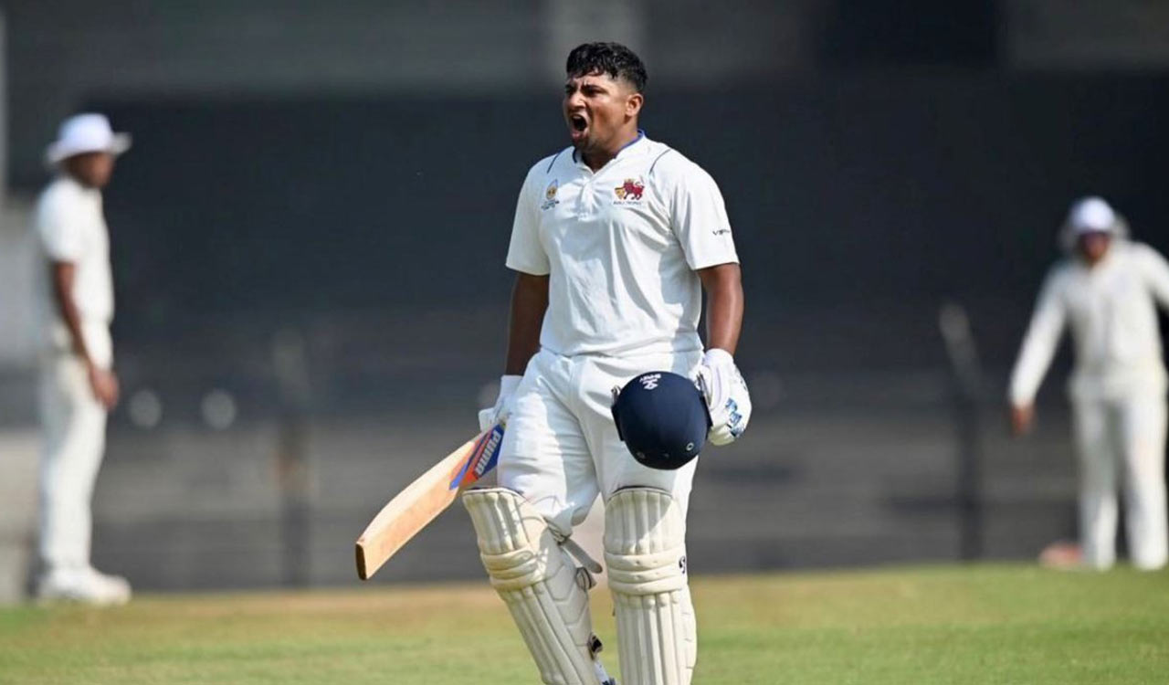 Sarfaraz Khan trends as he scores 50 on debut, fans troll Jadeja for mix-up