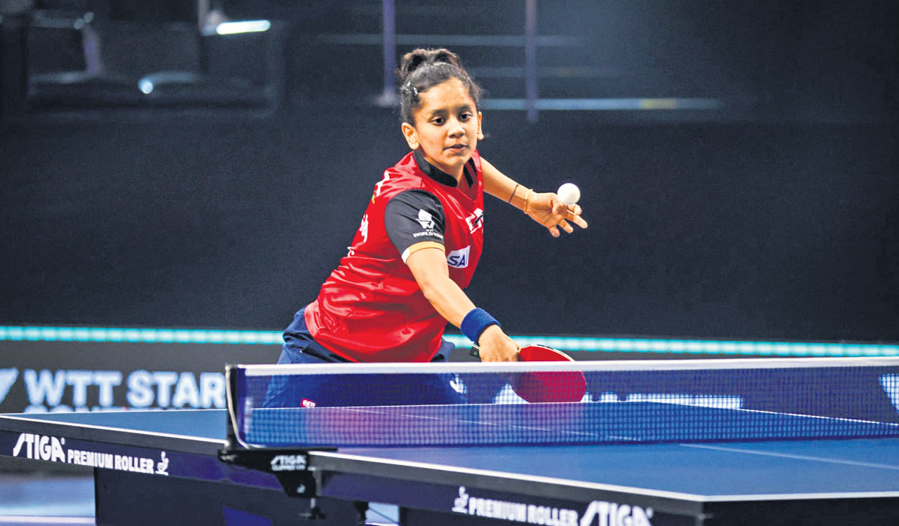 World Table Tennis: Sreeja advances to quarterfinals