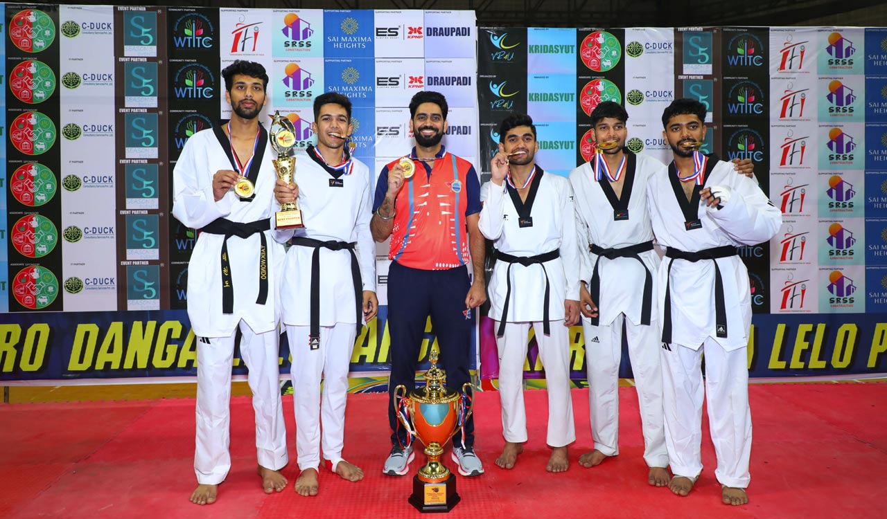 Punjab Comrades emerge champions at International Taekwondo Championship League