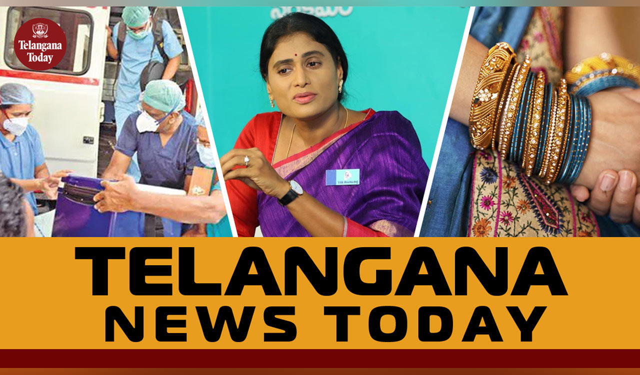 Telangana News Today: Jeevandan Organ Donation, Sharmila Joins Congress, Sankranti Bangle Tradition