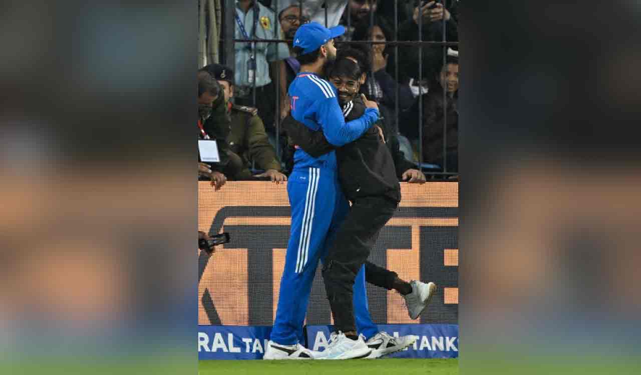 Fan who hugged Virat Kohli during T20I match is now a local star