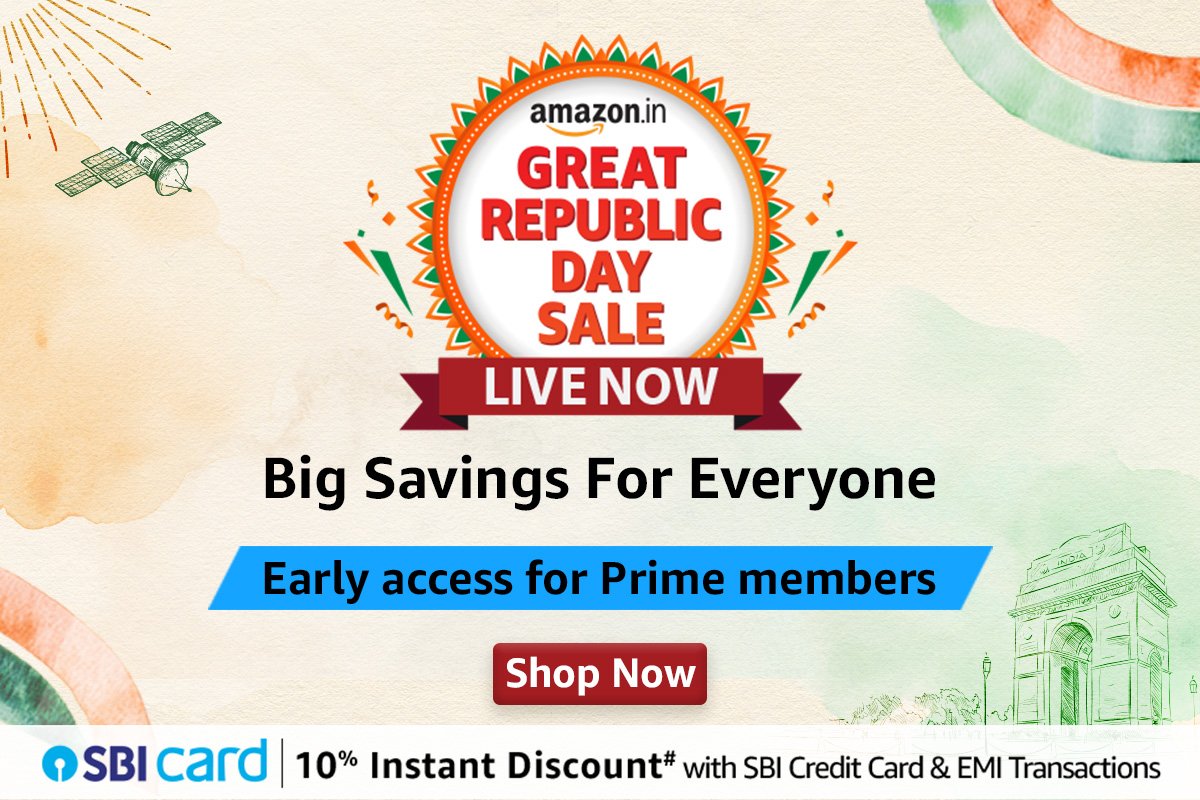 Amazon Great Indian Republic Day Sale Live Updates: Best Deals on Day 1