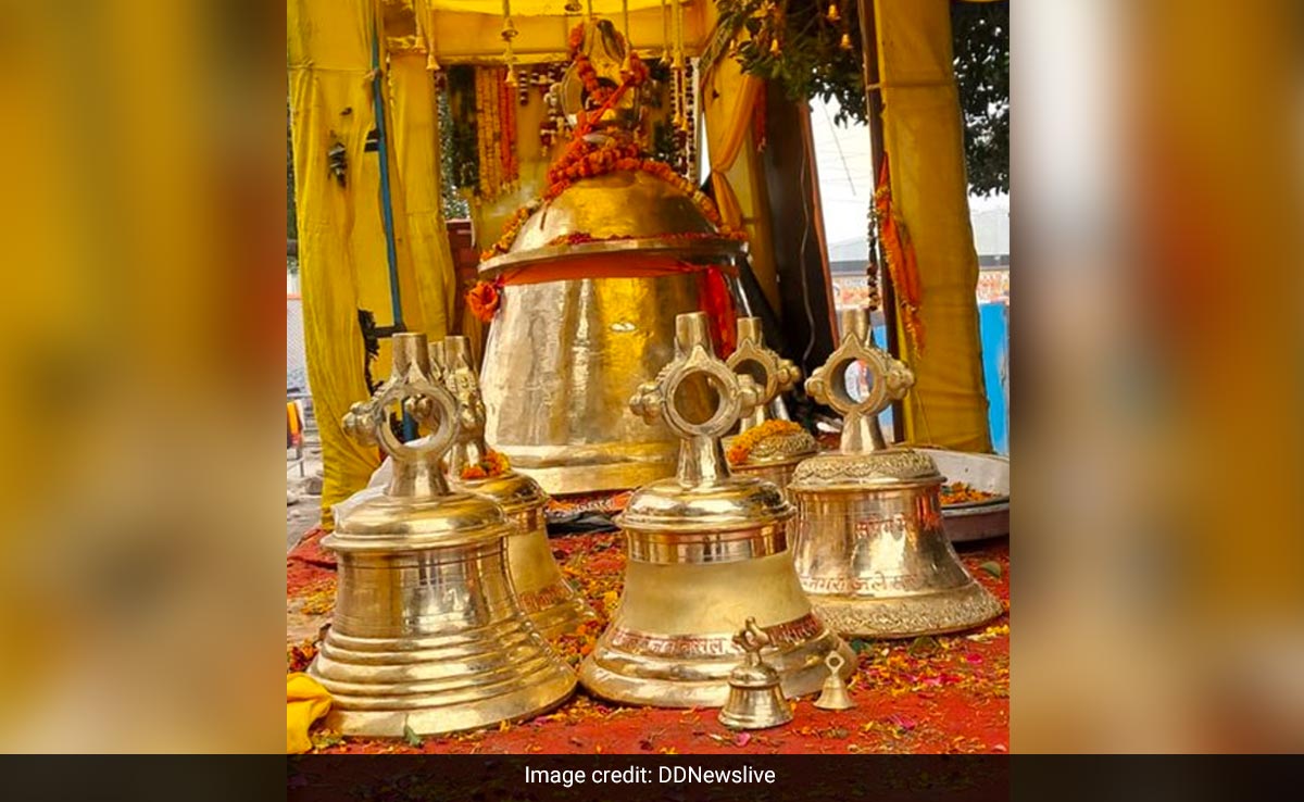 Ayodhya's Ram Temple To Receive 2,400 kg Bell From UP's Etah