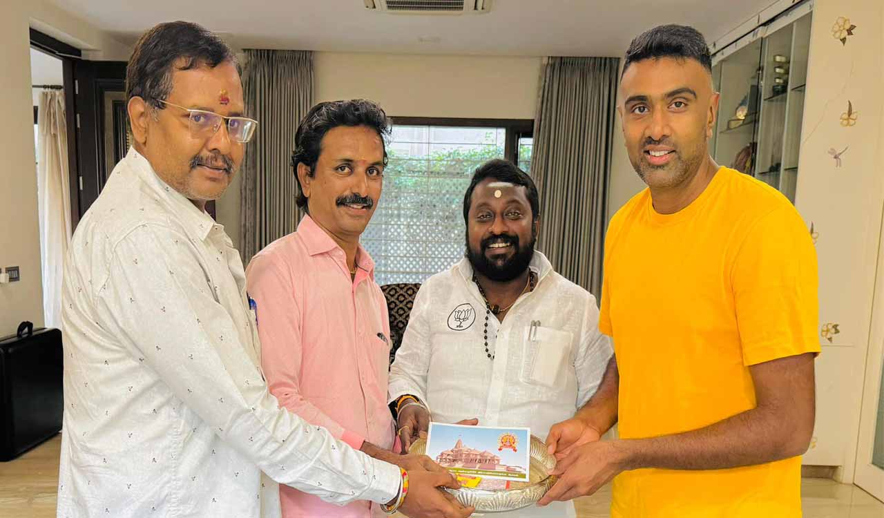 Ravichandran Ashwin receives invitation to attend ‘Pran Pratishtha’ ceremony of Ram Temple