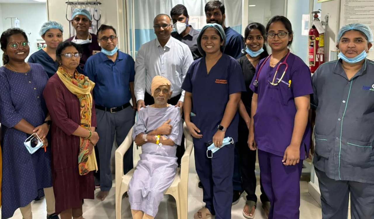 100-year-old undergoes brain surgery in Hyderabad