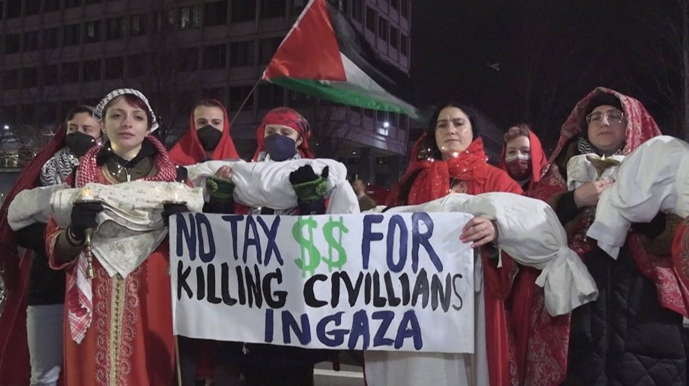 Pro-Palestine New Year rallies around the world call for end to Gaza war