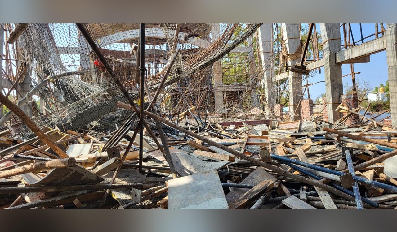 Migrant worker from Myanmar dies, 9 injured as church building collapses in Sangareddy