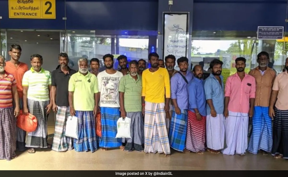 21 Indian Fishermen Detained By Sri Lanka For "Illegal Poaching" Released