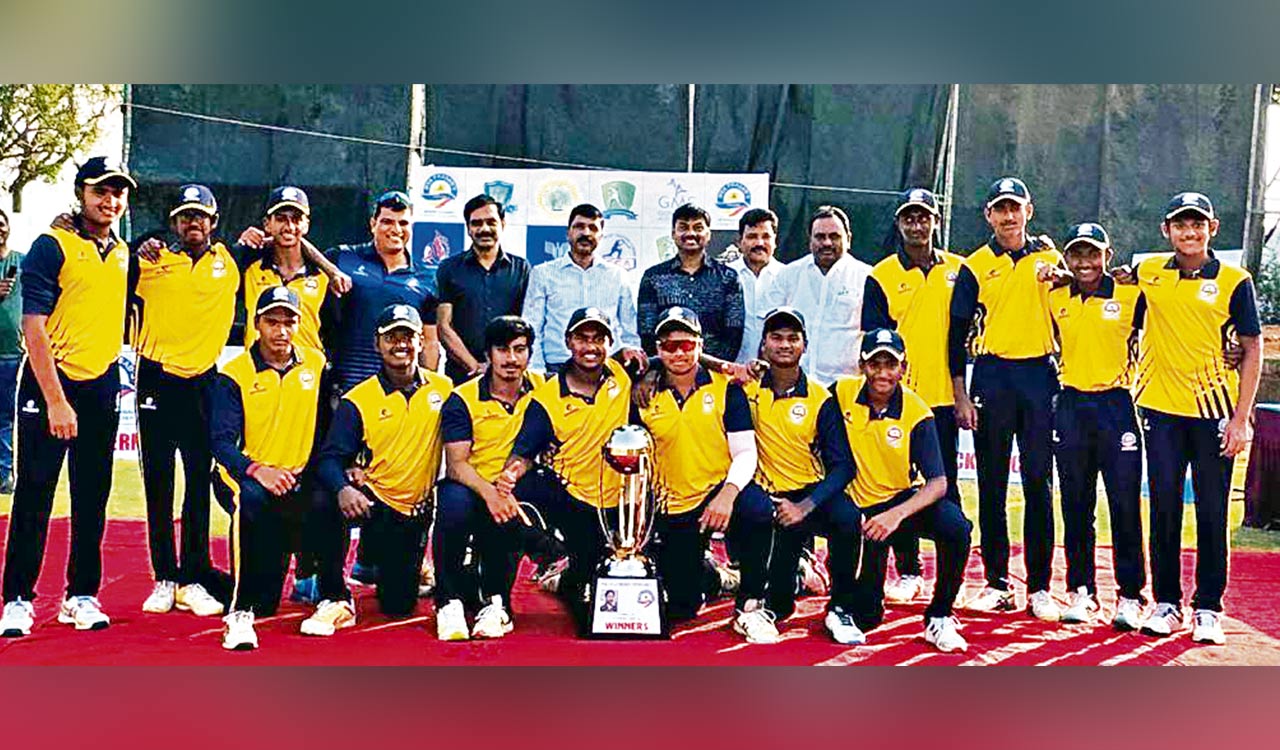 Thunders emerge champions at MSK Prasad U-16 International Tournament