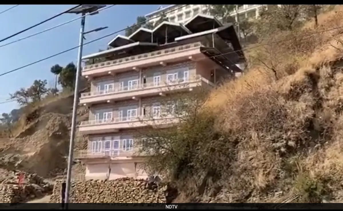 Video: Five-Storey Building Crumbles Down In Seconds In Shimla