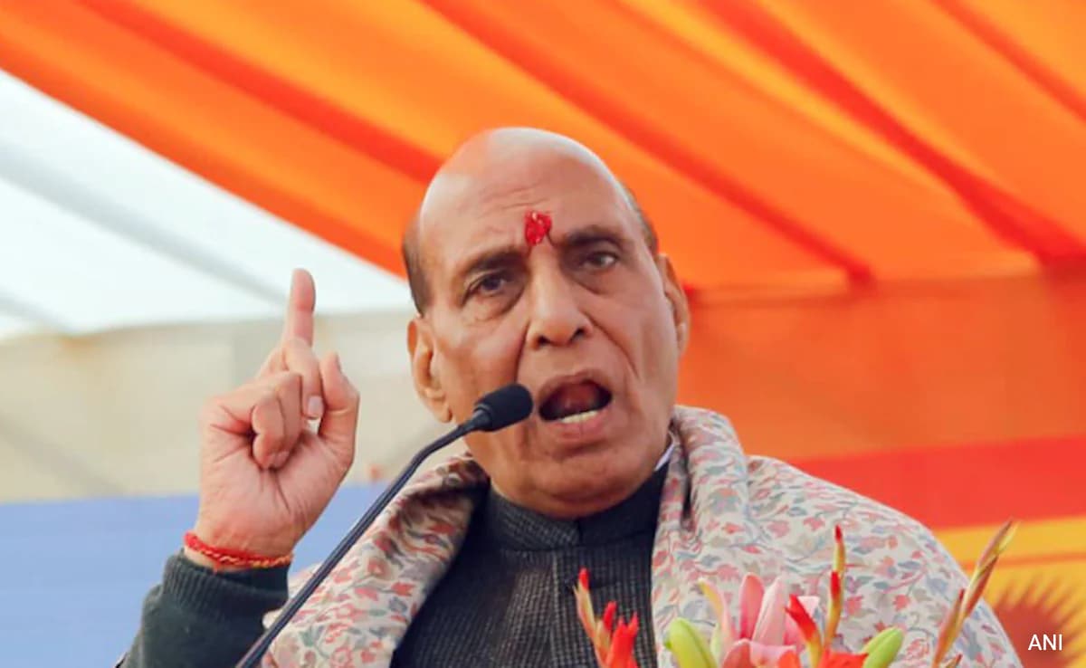 "Macaulay Was Sent By British To Enslave Indians Mentally": Rajnath Singh