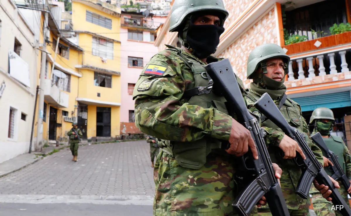 Ecuador Still On Edge, Soldiers On Streets To Fight Drug Cartels