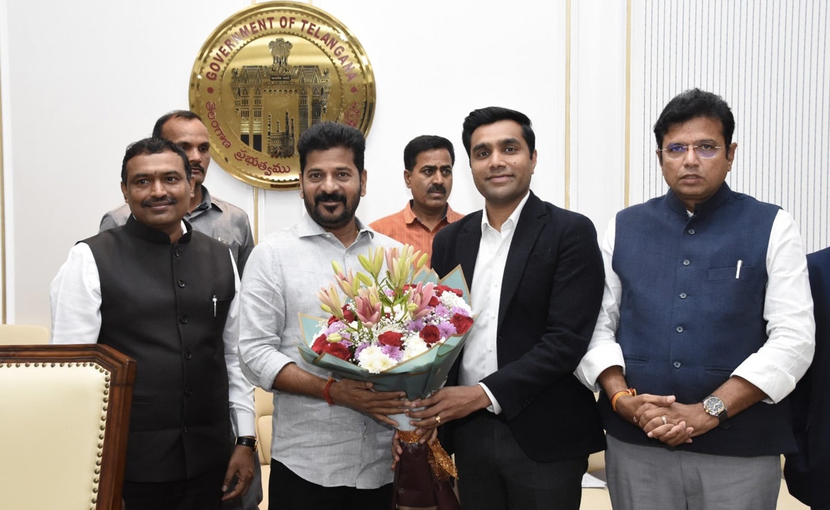 Karan Adani Meets Revanth Reddy, Discusses Investment In Telangana