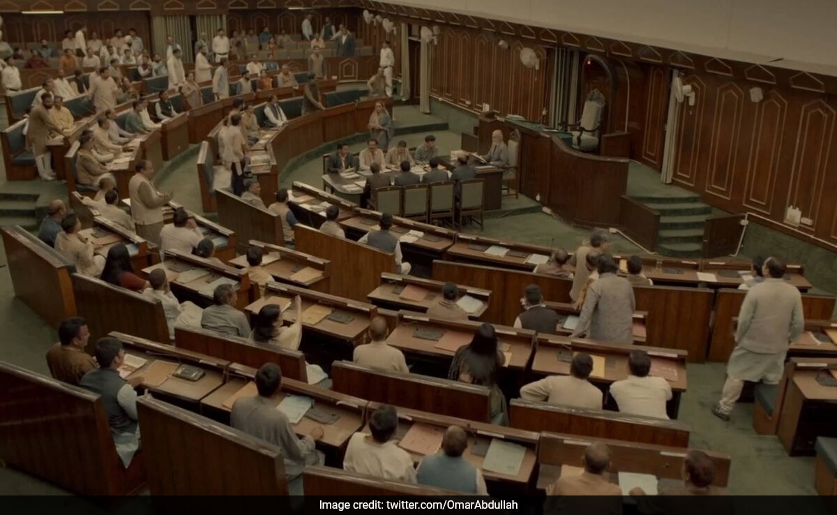 "Absolute Shame": Omar Abdullah On Shooting Of TV Show Inside J&K Assembly