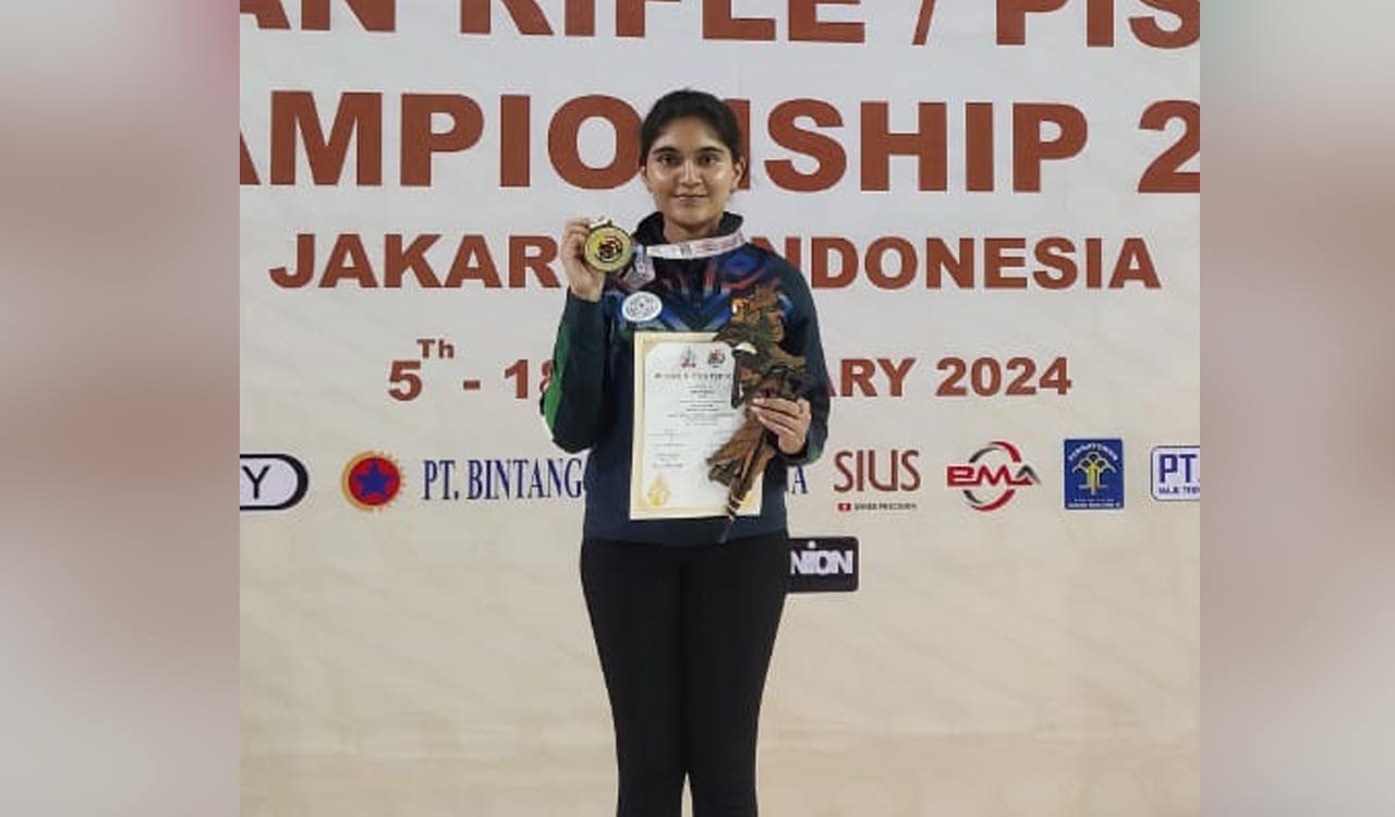 Hyderabad’s Esha Singh clinches 2024 Paris Olympic berth with gold medal at Asia Qualifiers