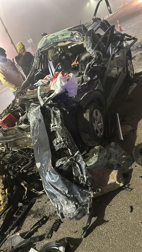 2 Delhi Police Officers Killed In Horrific Accident Due To Fog In Sonipat