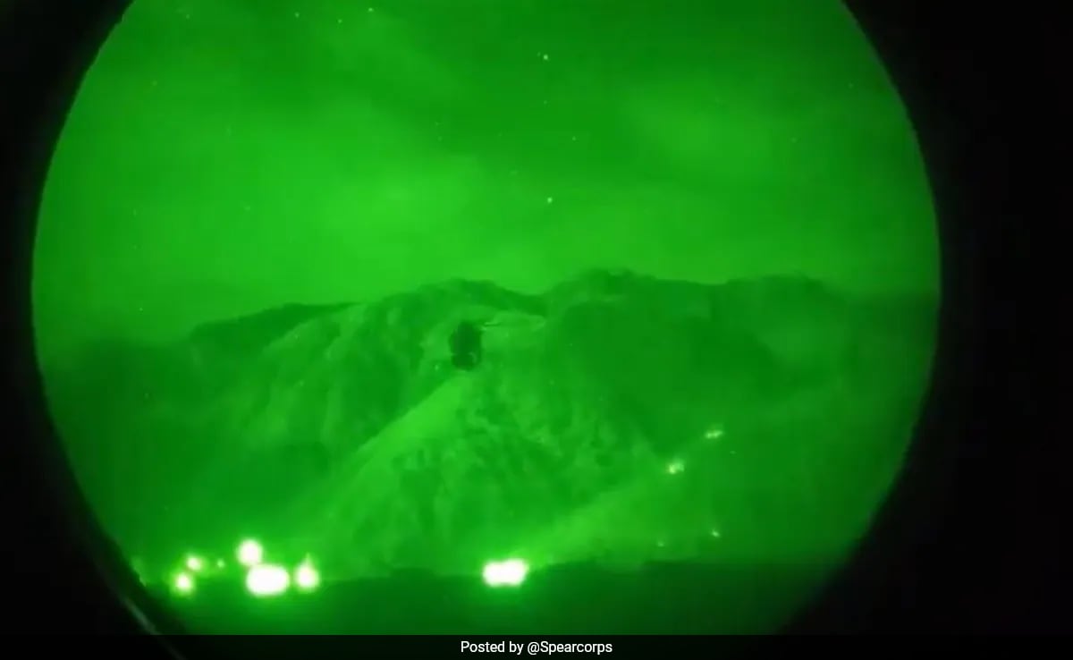 "Dark Knight Rises": Watch Army's Rudra Chopper Hit Targets At Night