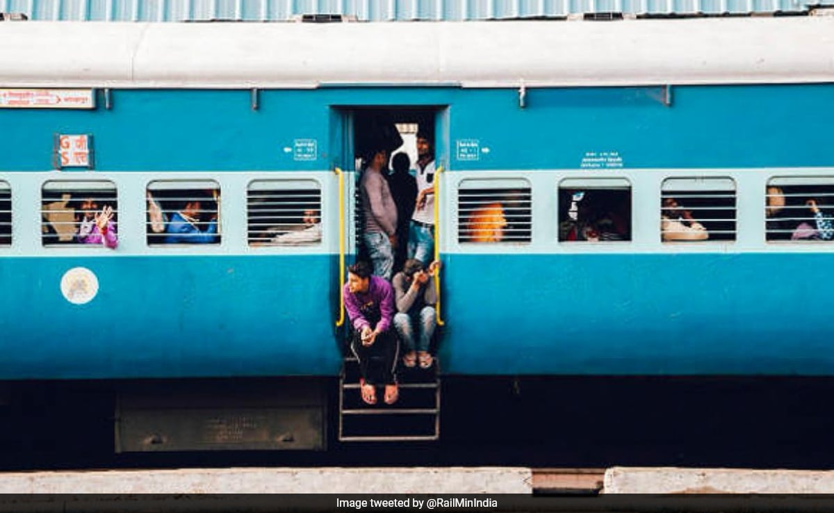 Railway Ministry Uses 'Casual Hai' Meme To Urge Passengers Not To Sit At Train Door