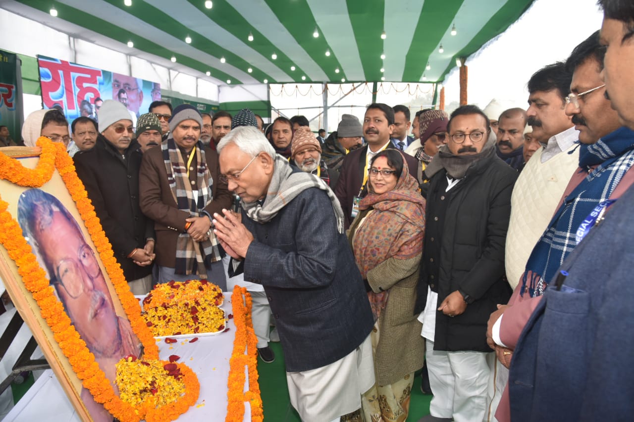 Nitish Kumar's "My Brother" Jab At BJP After Karpoori Thakur's Bharat Ratna