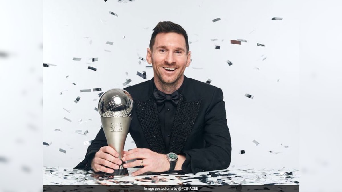 Messi Surprisingly Crowned The Best FIFA Men's Player Ahead Of Haaland