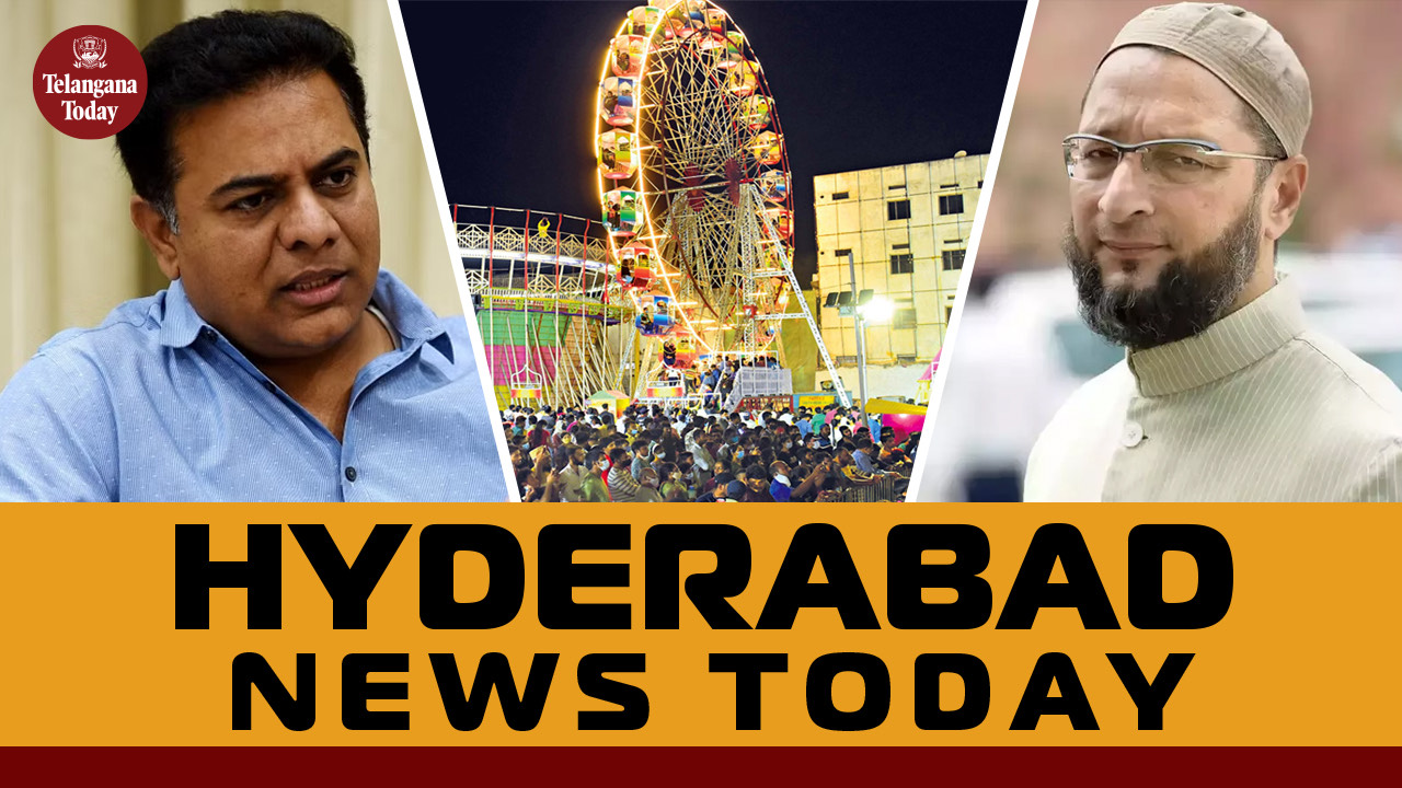 Hyderabad News Today: KTR On Telangana Development, Owaisi Questions Worship Act, Numaish Exhibition