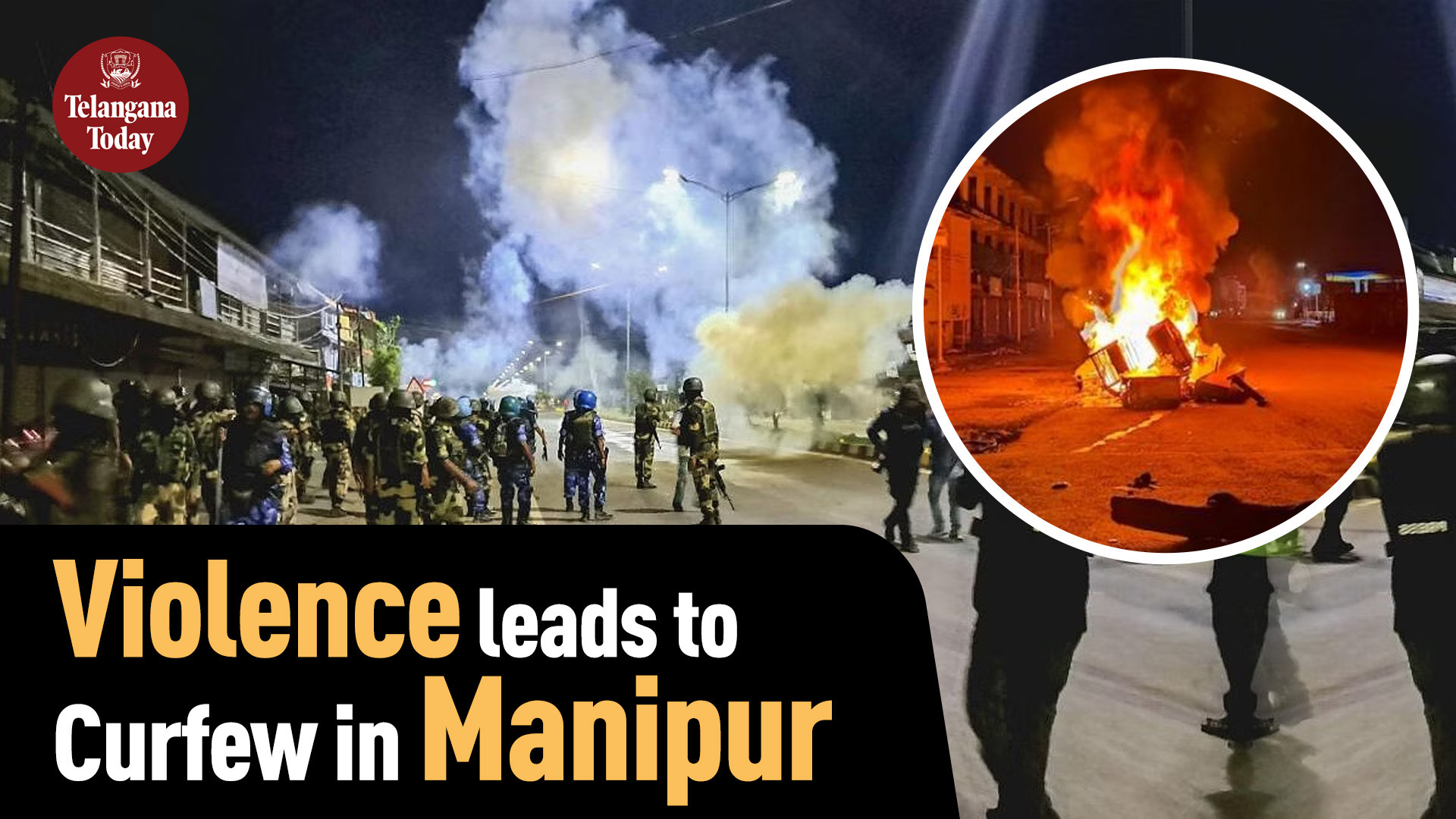 Manipur Violence: 9 Casualties Registered And Curfew Imposed | Manipur News Today