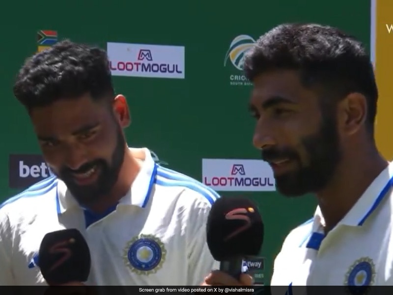 Watch: Bumrah's Selective Translation Of Siraj's Hindi Leaves Fans In Awe