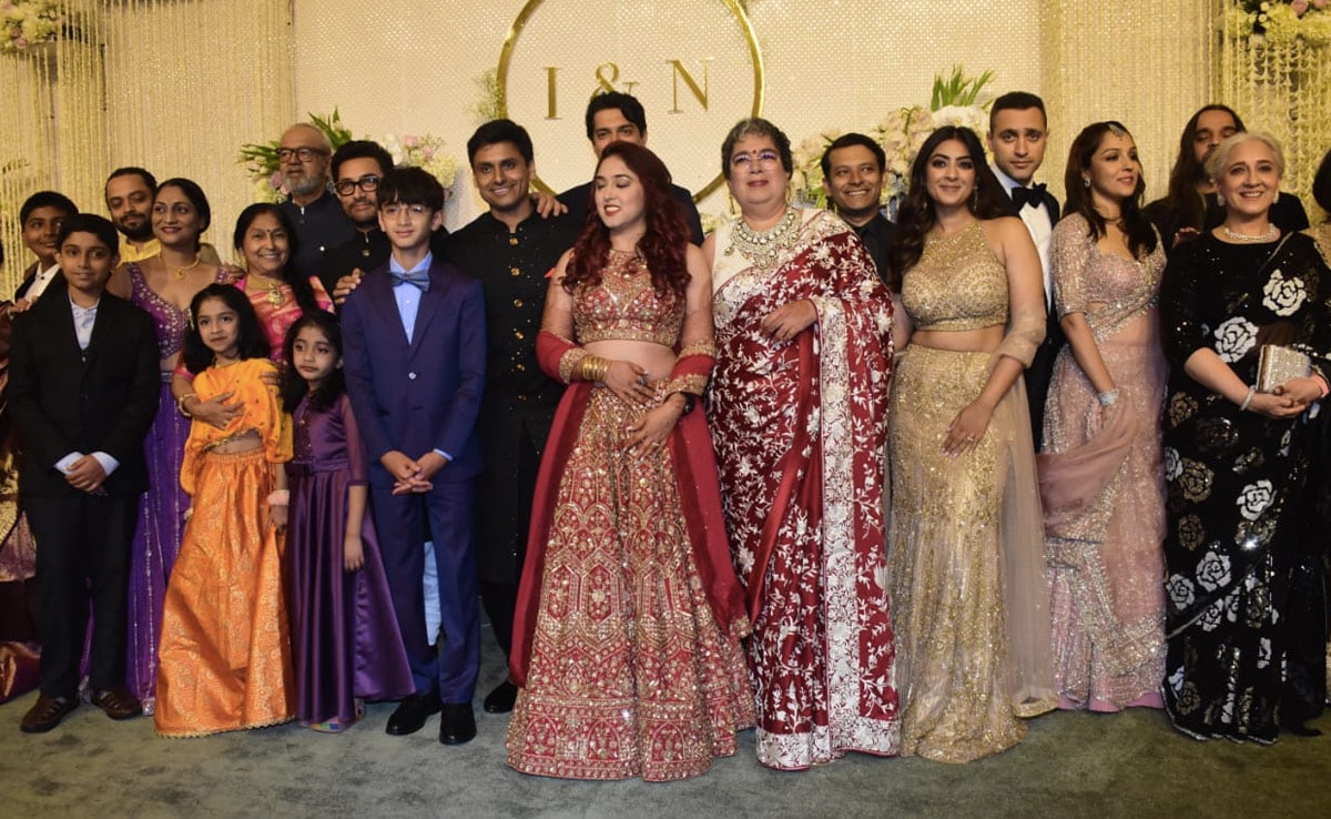 Full House At Ira Khan-Nupur Shikhare's Reception. See Fam-Jam Pics