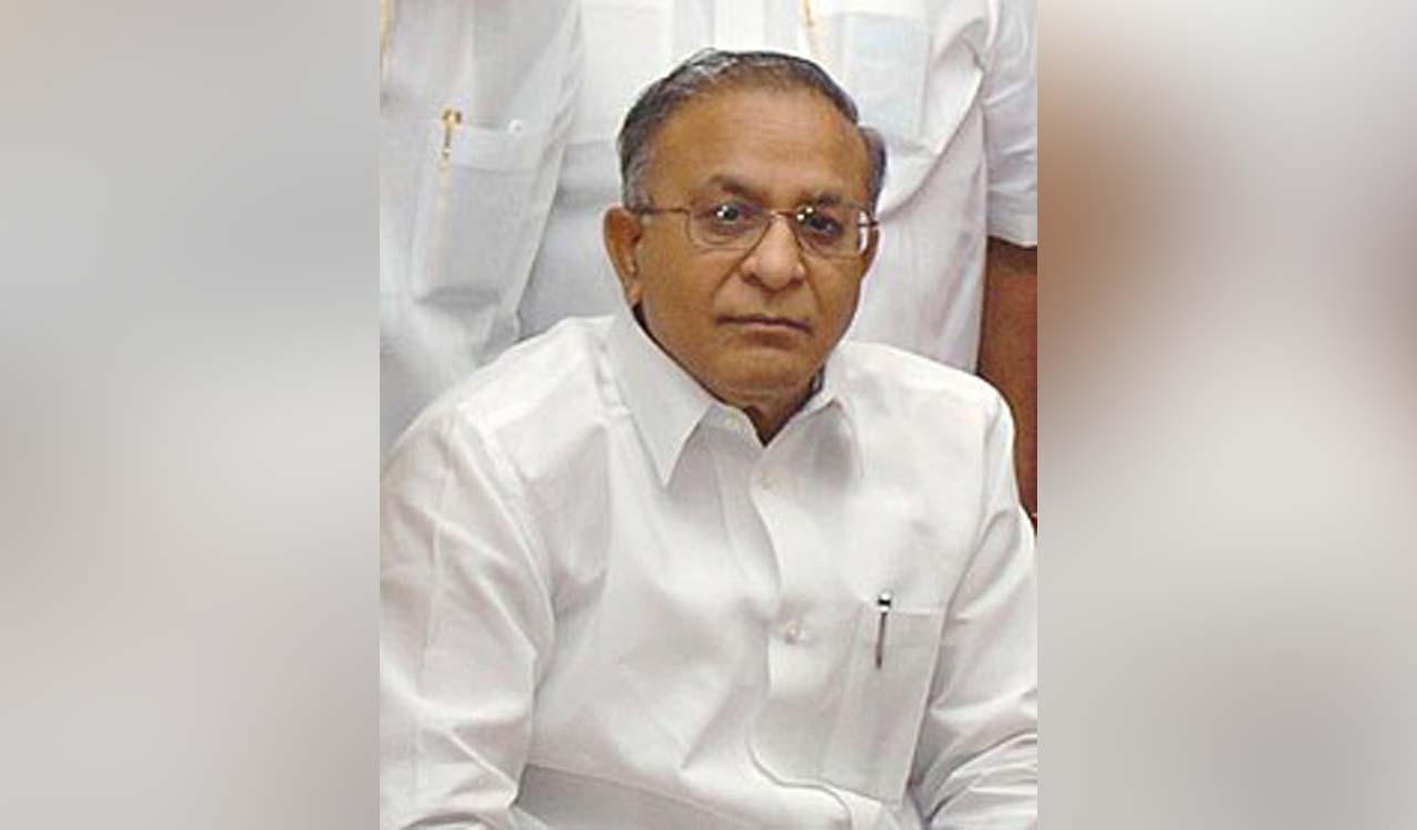 Hyderabad: Memorial dedicated to Jaipal Reddy on birth anniversary at Necklace Road