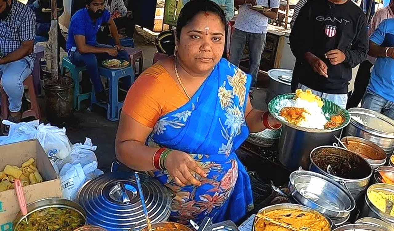 ‘Two liver extra’ meme fame Kumari aunty asked to shut shop in Hyderabad