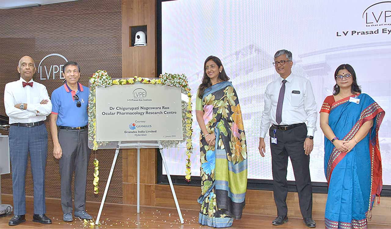 Hyderabad: Ocular research centre inaugurated at LVPEI