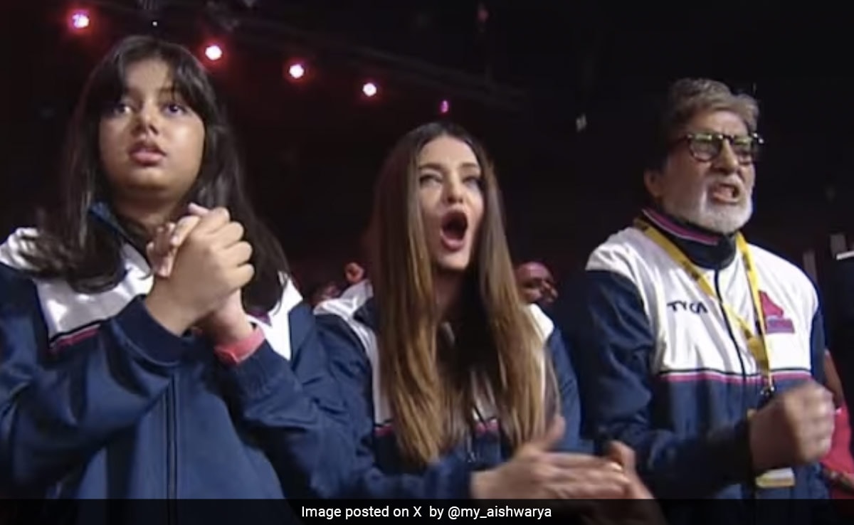 Aishwarya, Aradhya And The Bachchans In Matching Jerseys Are A Catch Made In Kabaddi Heaven