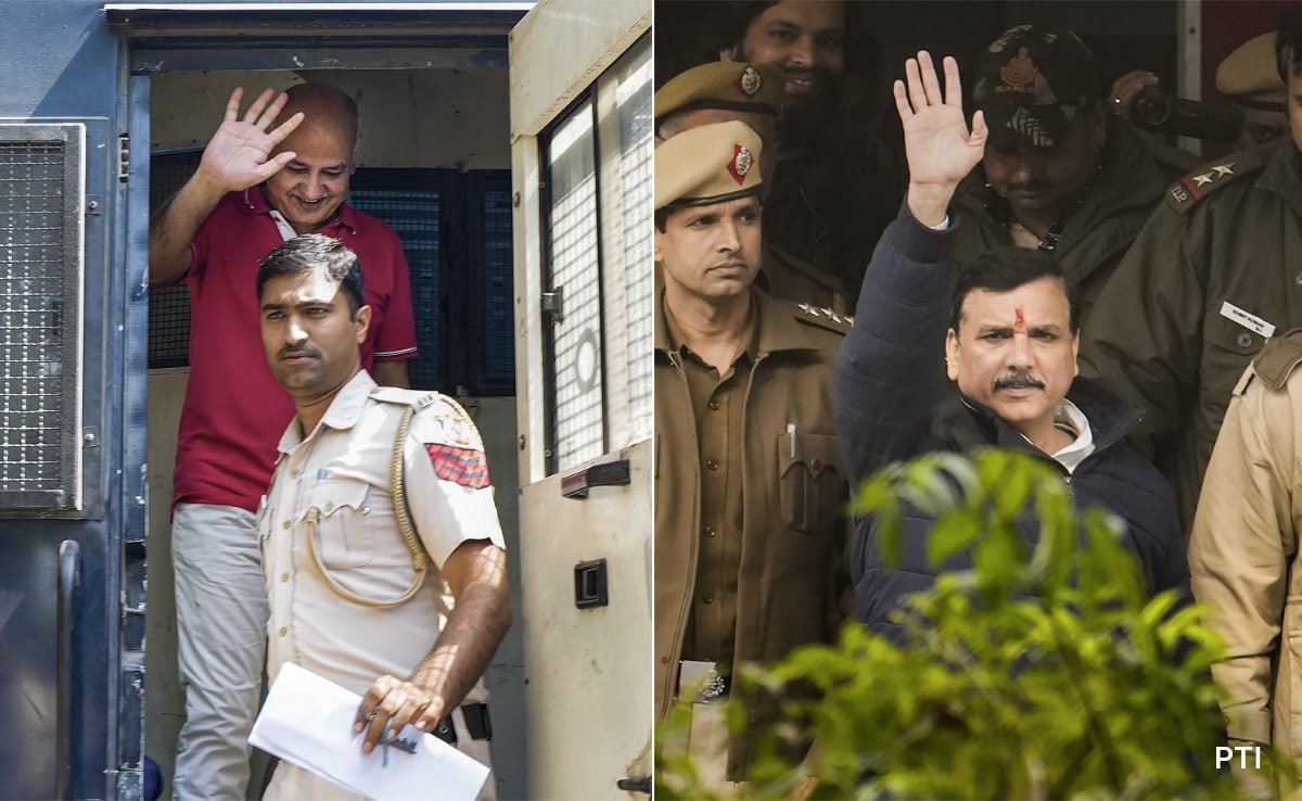 Manish Sisodia, Sanjay Singh's Judicial Custody Extended Till February 3