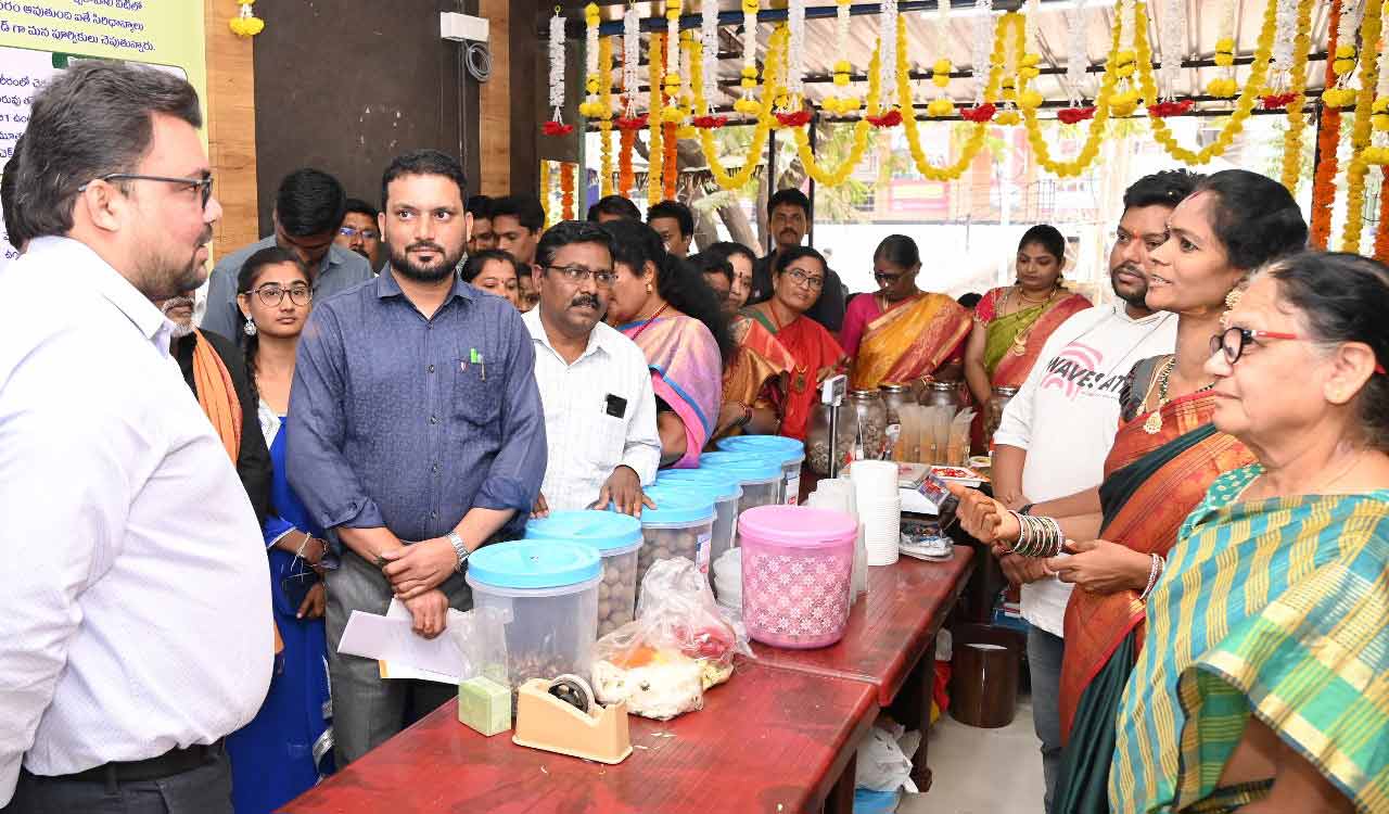 Mancherial woman strikes success with millet food business